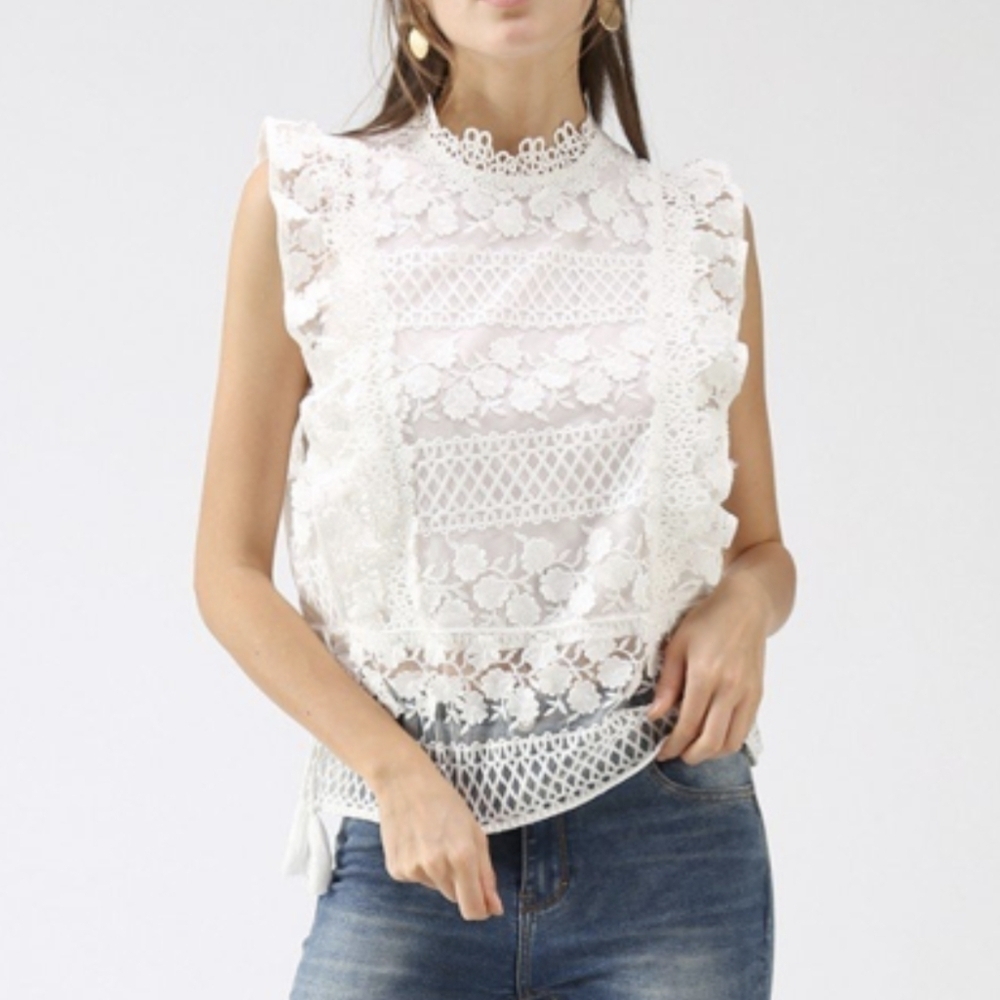 L/C Lizette Collection Top Size L